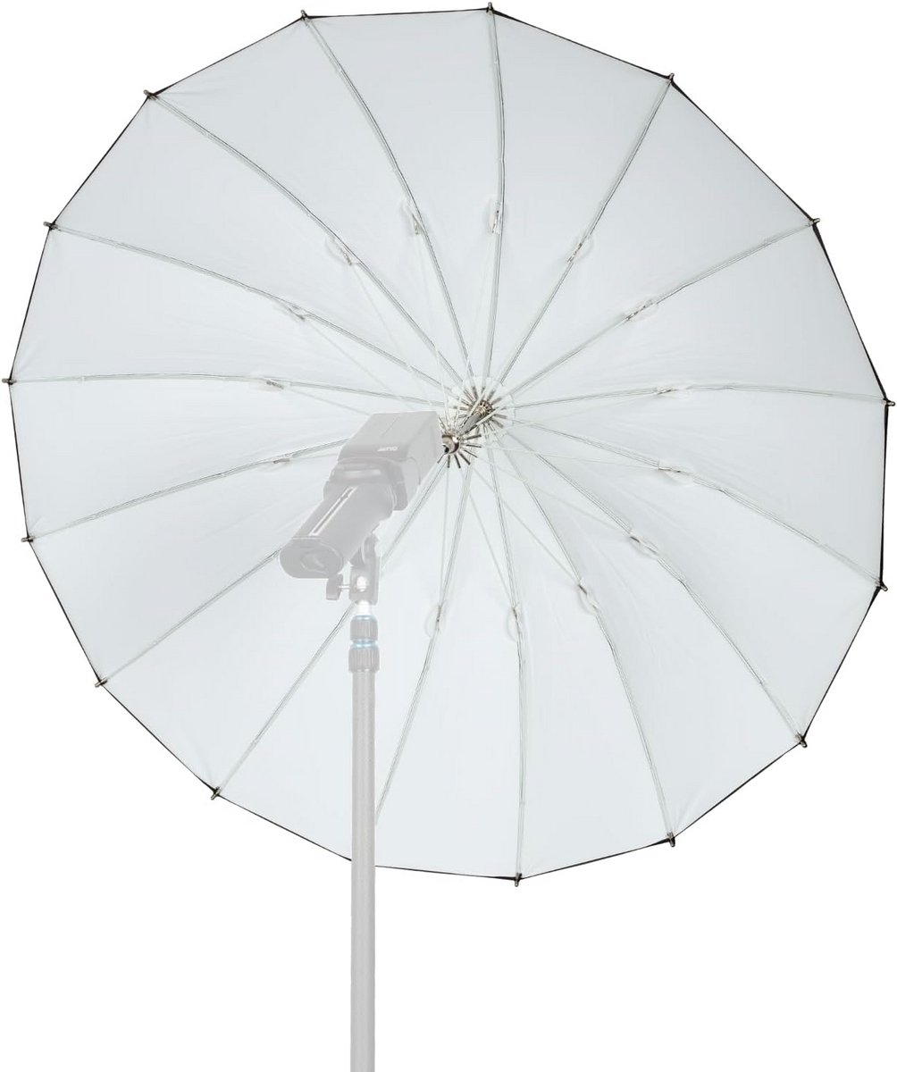 Studio Paraplu 96.5 cm Zacht Wit met Diffuser voor Flits- en LED-Verlichting