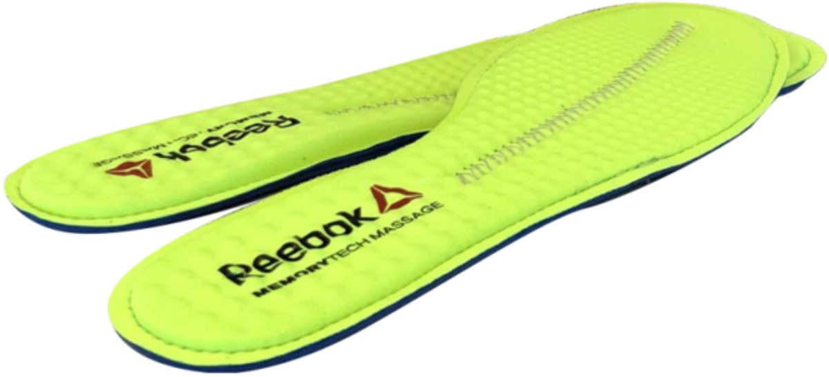 Reebok Memory Tech Inlegzool Geel