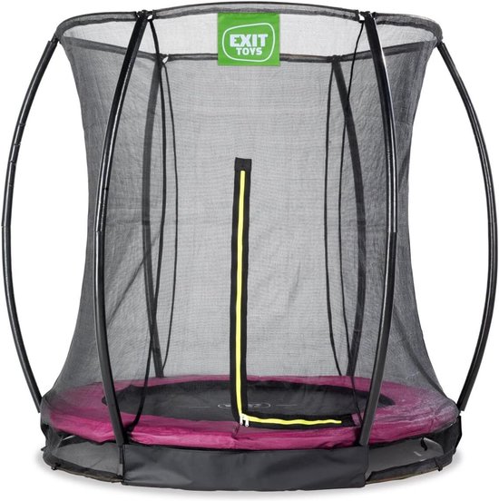 Inbouw Trampoline Rond Ø183cm - Veilig Ingracht Tuinmodel met Veiligheidsnet