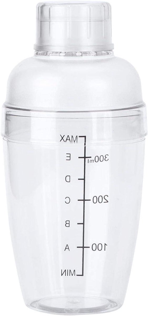 Cocktail Shaker met schaal en handige schenktuit voor thuisbar (350ml)