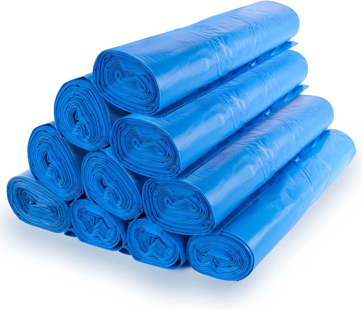 Extra Sterke Blauwe Vuilniszakken 120L - Scheurbestendig Afvalzakken (250 stuks)