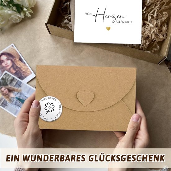 Zysta Pocket Hug Schlüsselanhänger Personalisiert Kleiner Glücksbringer mit Foto & Text Gravur Kleine Umarmung Inspirierende Münze für Frauen Männer Geschenk