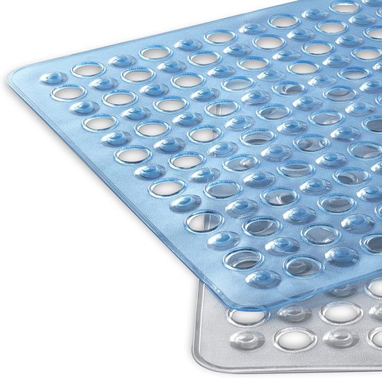 Antislip Douchemat met Zuignappen 50x50 cm Hars Lichtblauw — afbeelding 3