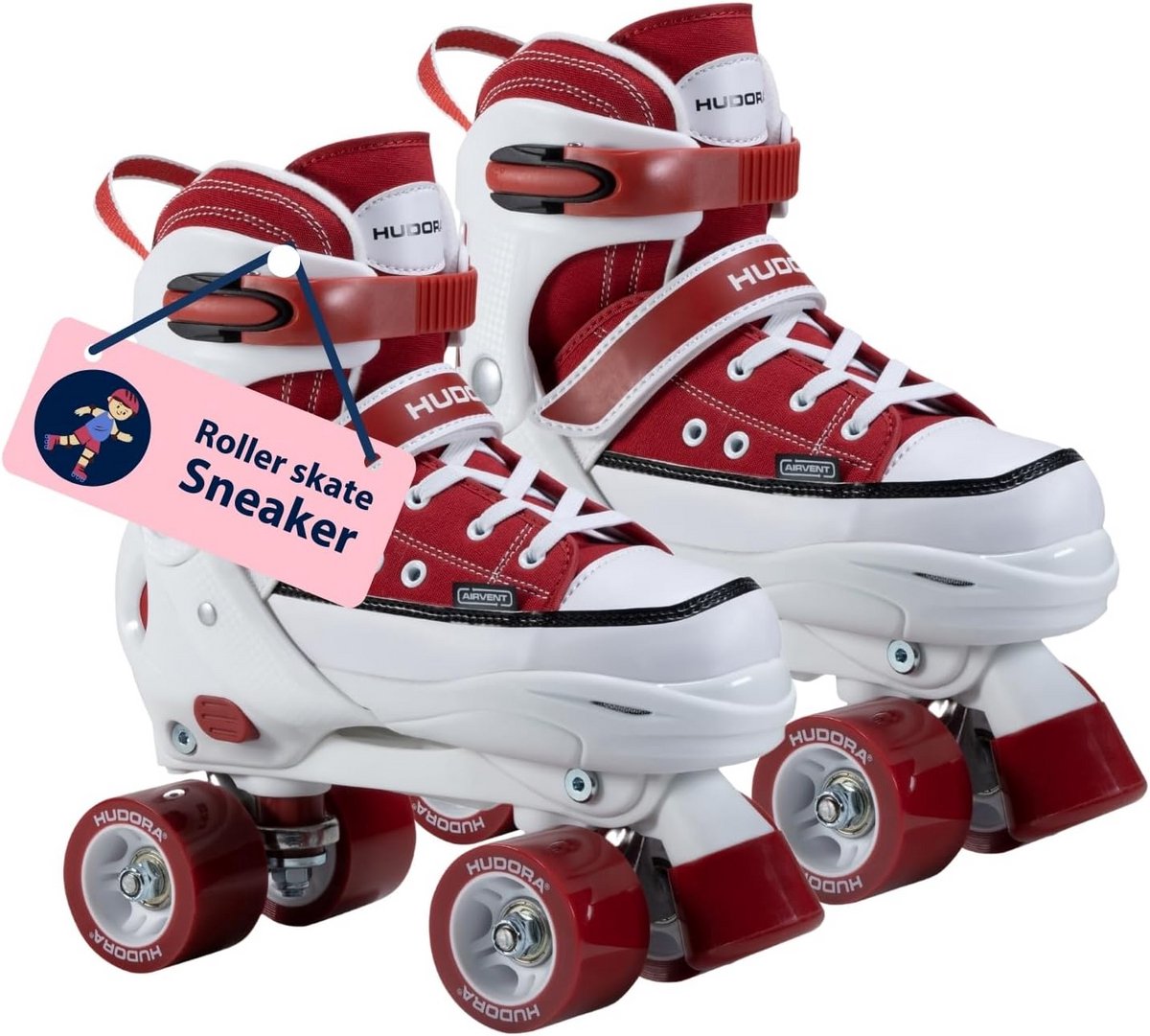 Verstelbare Sneakers Kousen Skates Amber - Maat 32 tot 35