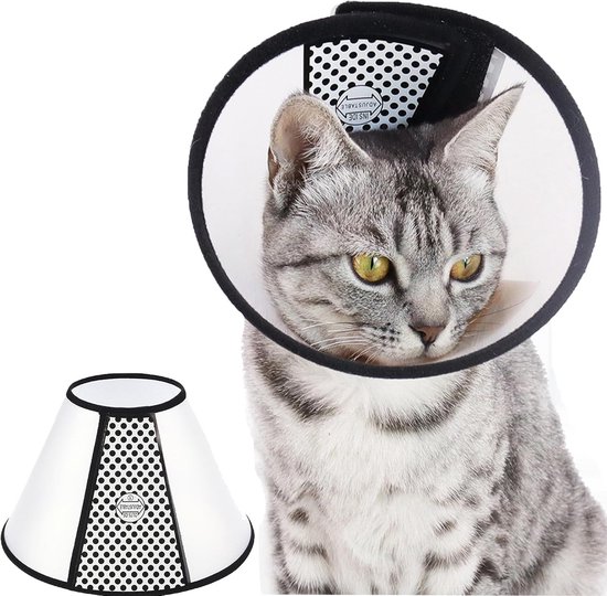 Petcare Opblaasbare Hondenkraag Donkerblauw - Beschermnekkraag - Medium - Kraag & Hesje - Pets Place