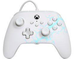 PowerA Advantage Bedrade Controller - Xbox Series X|S - Arctic Ice - 3m USB-kabel