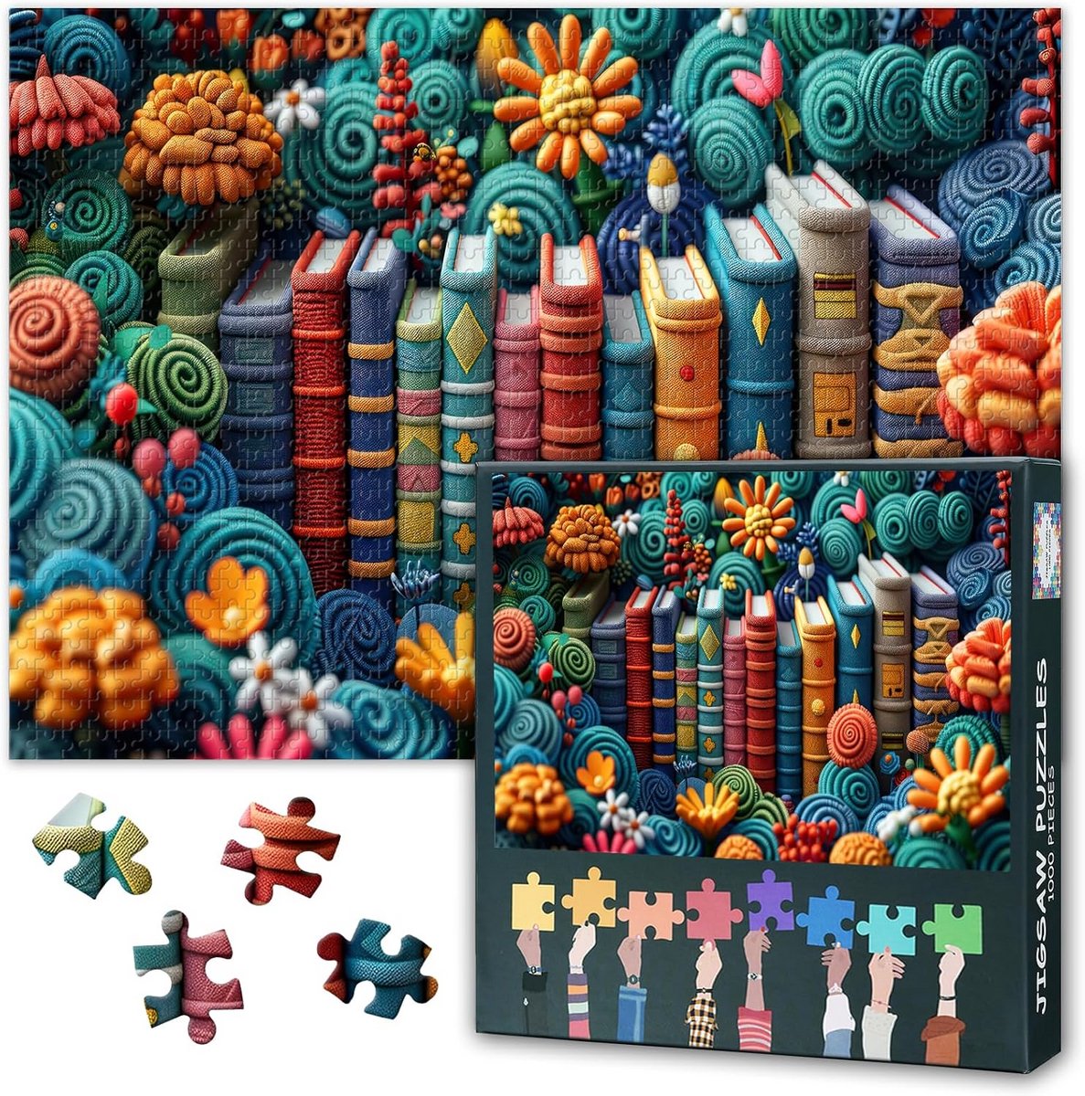 500 stukjes puzzel Iguazú-watervallen - Natuurwonder panorama - Wanddecoratie