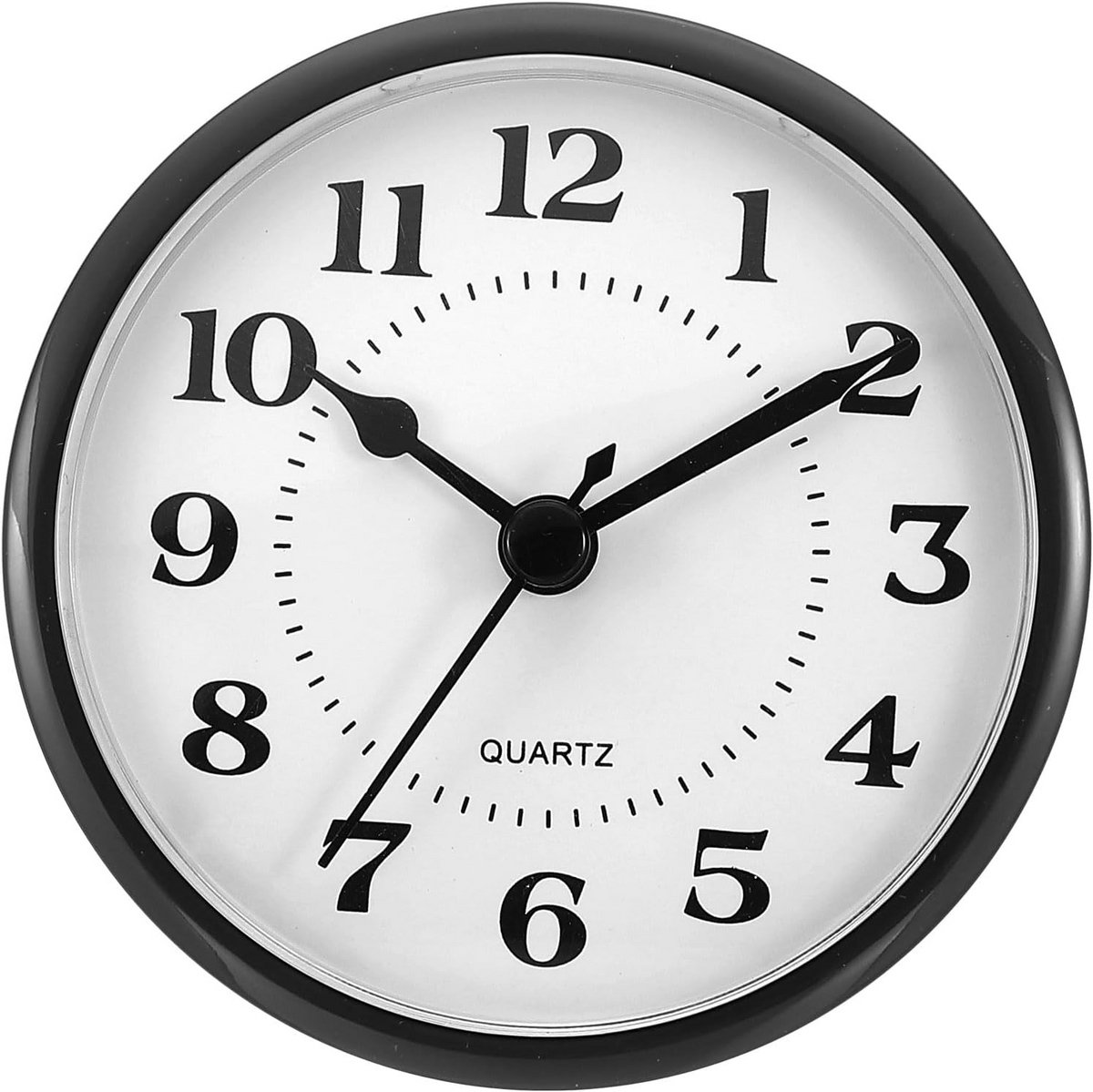 Miniatuur Quartz Klok met Arabische Cijfers voor Vervanging - Stijlvol en Stil Uurwerk