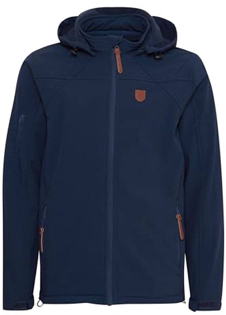 Heren Softshell Jack met Afneembare Capuchon - Functionele Winddichte Overjas