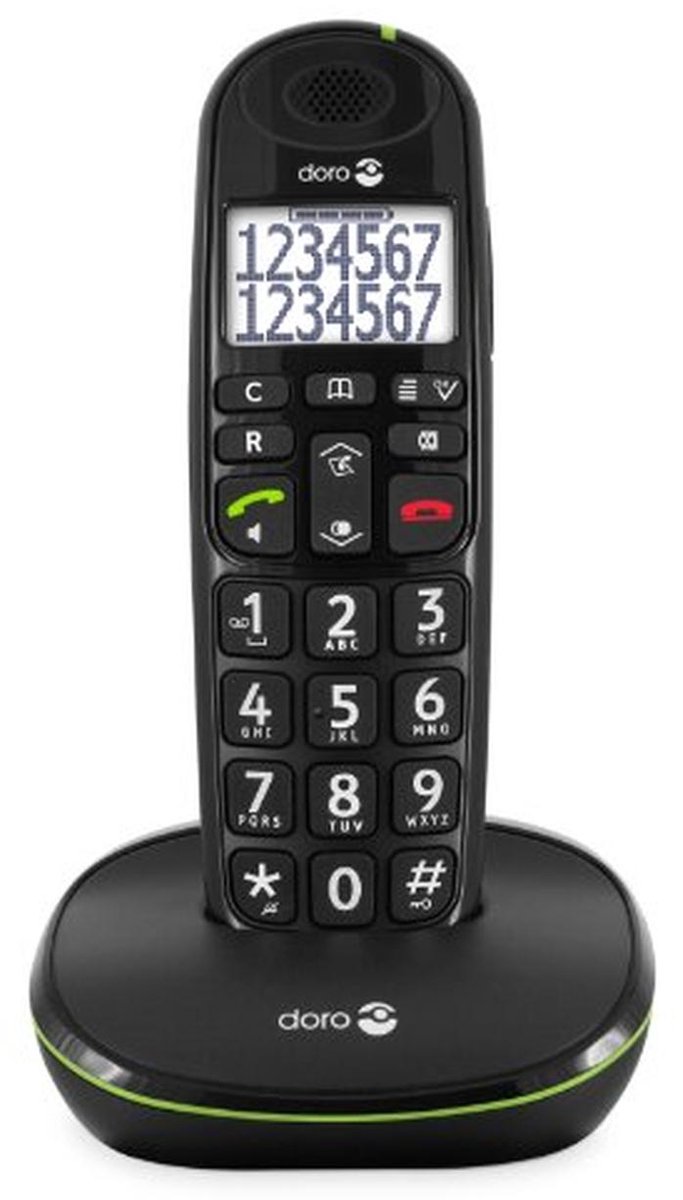 Draadloze Telefoon met Dect en Groot Display