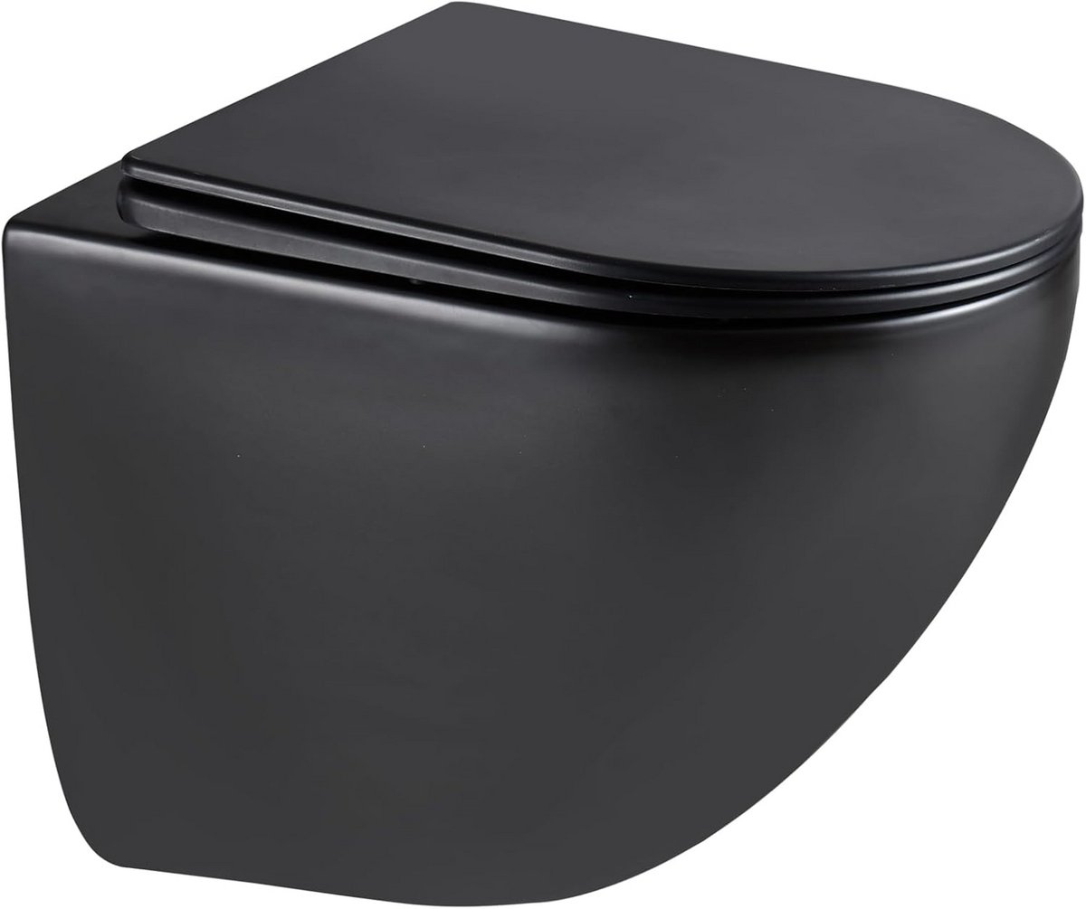 Randloos Wandcloset met Softclose WC-bril - Hygiënisch en Waterbesparend Hangtoilet