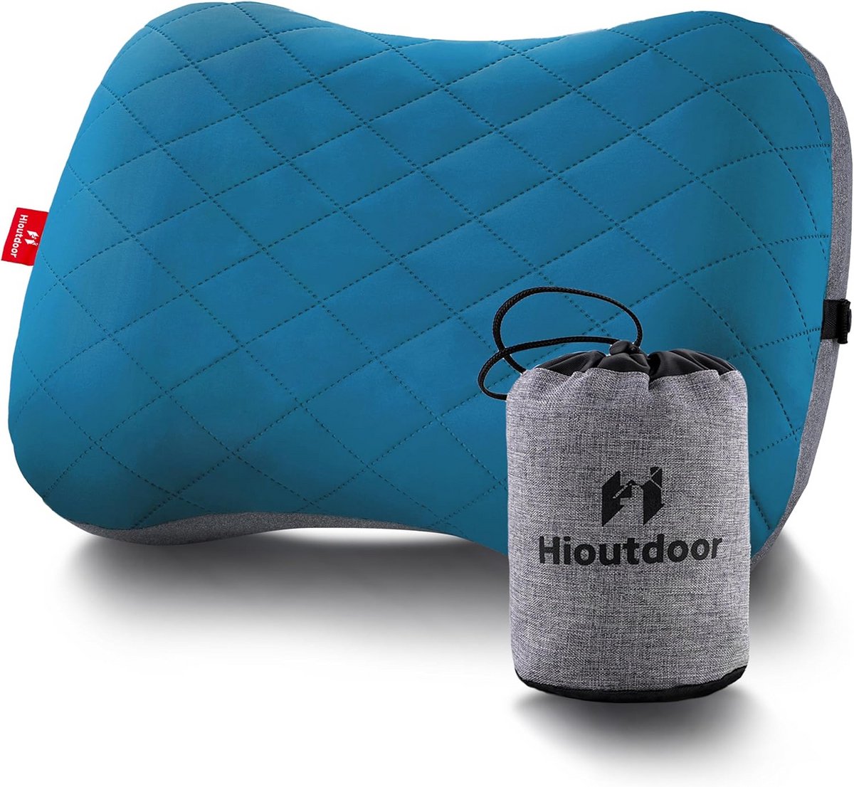 Opblaasbaar Ergonomisch Hoofdkussen voor Camping en Reisen - Comfortabel en Compact