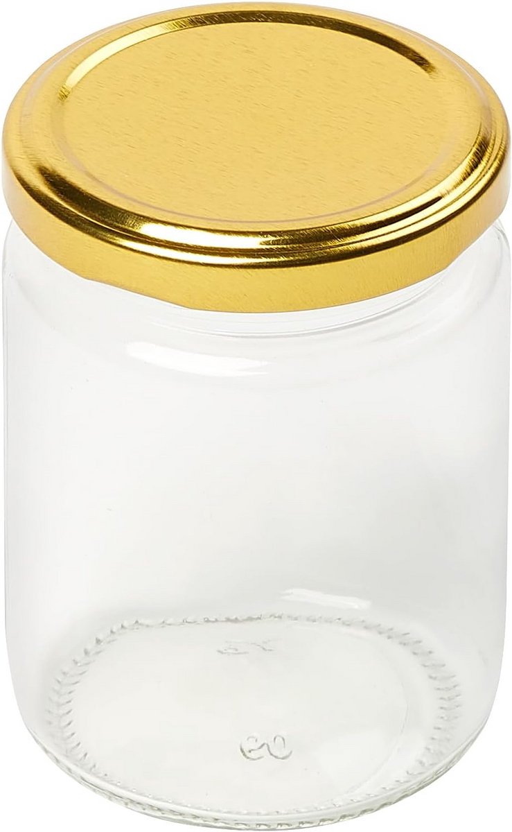 Ronde Bewaarpot met Schroefdeksel