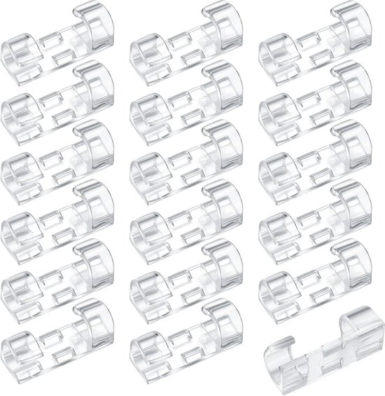 Kabelbinder assorti transparant, 100 stuks kopen