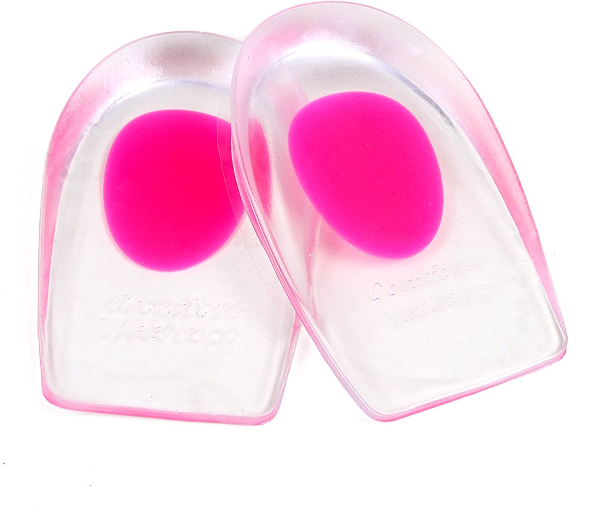 Orthopedische hiel zooltjes - Inlegzolen - Anti hielpijn en hielspoor - Ondersteuning - Soft gel zolen - Maat 35-41 - Roze - Jonyx