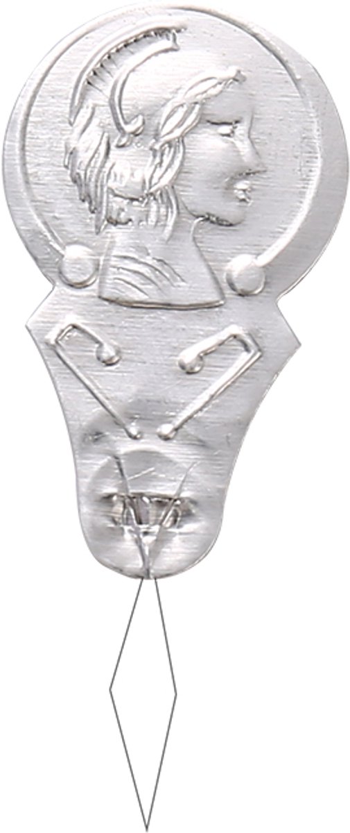 10x Draad doorstekers - Draad door naald - Inrijgen - Threader - Naai accessoire - Wilhelmientje - Garen hulpmiddel - Metaal - Jonyx
