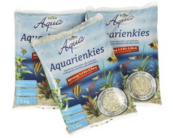 Aquariumgrind 3-5 mm - 3 x 5 kg voor een gezonde onderwateromgeving