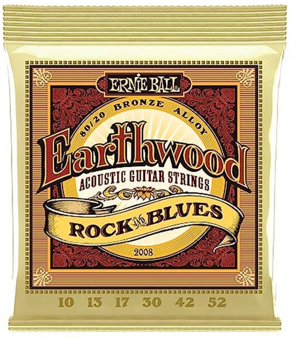 80/20 Bronze Acoustic Guitar Strings - 10-52 Gauge