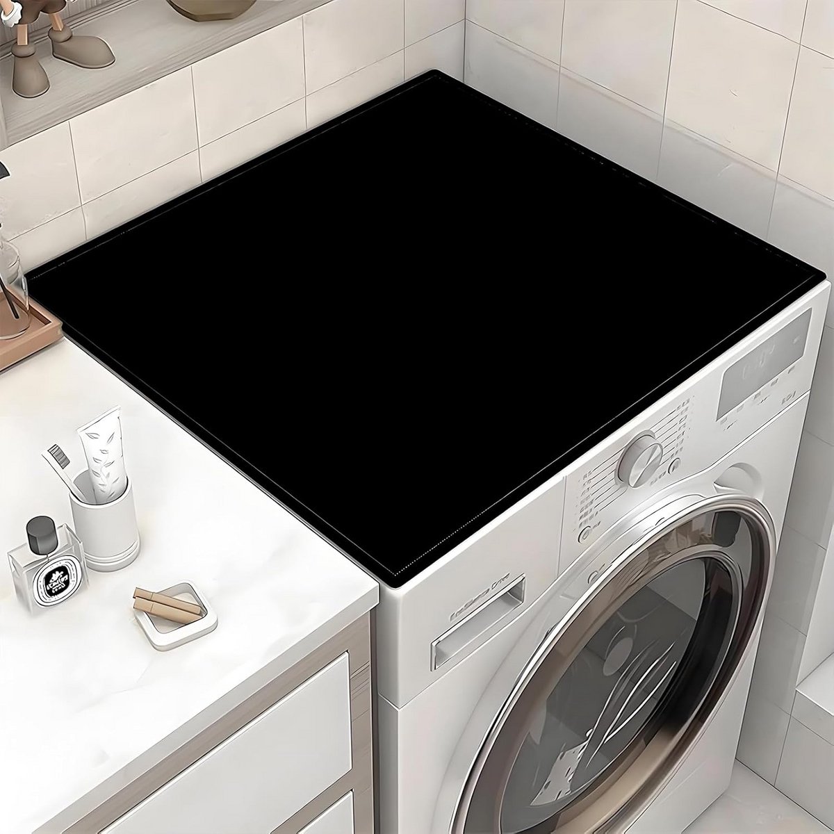 Multifunctionele Beschermmat 60 x 60 cm - Waterdicht, Rubber, Antislip, Stofdicht en Kr sc