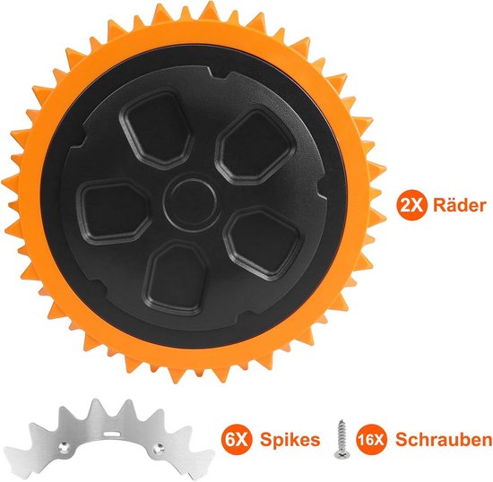 Off-road Wielen voor Robotmaaier - Meer Grip en Vermogen — afbeelding 5