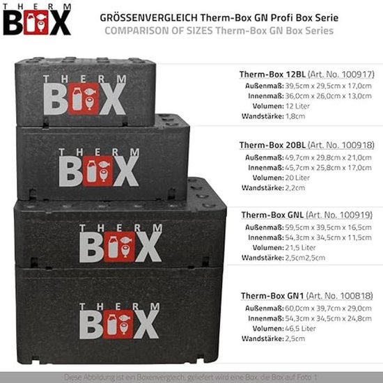 Professionele Styropor Thermobox 12 tot 46 L - Ideaal voor Warmte en Koeling, Stevig en Stapelbaar — afbeelding 5