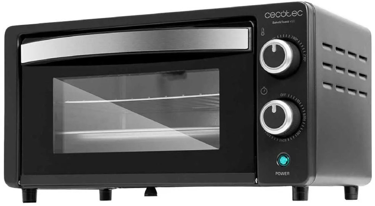 Cecotec Vrijstaande Elektrische Oven - 10 Liter - Compacte Mini Oven - Instelbare Temperatuur tot 230°C Graden - Bake&Toast