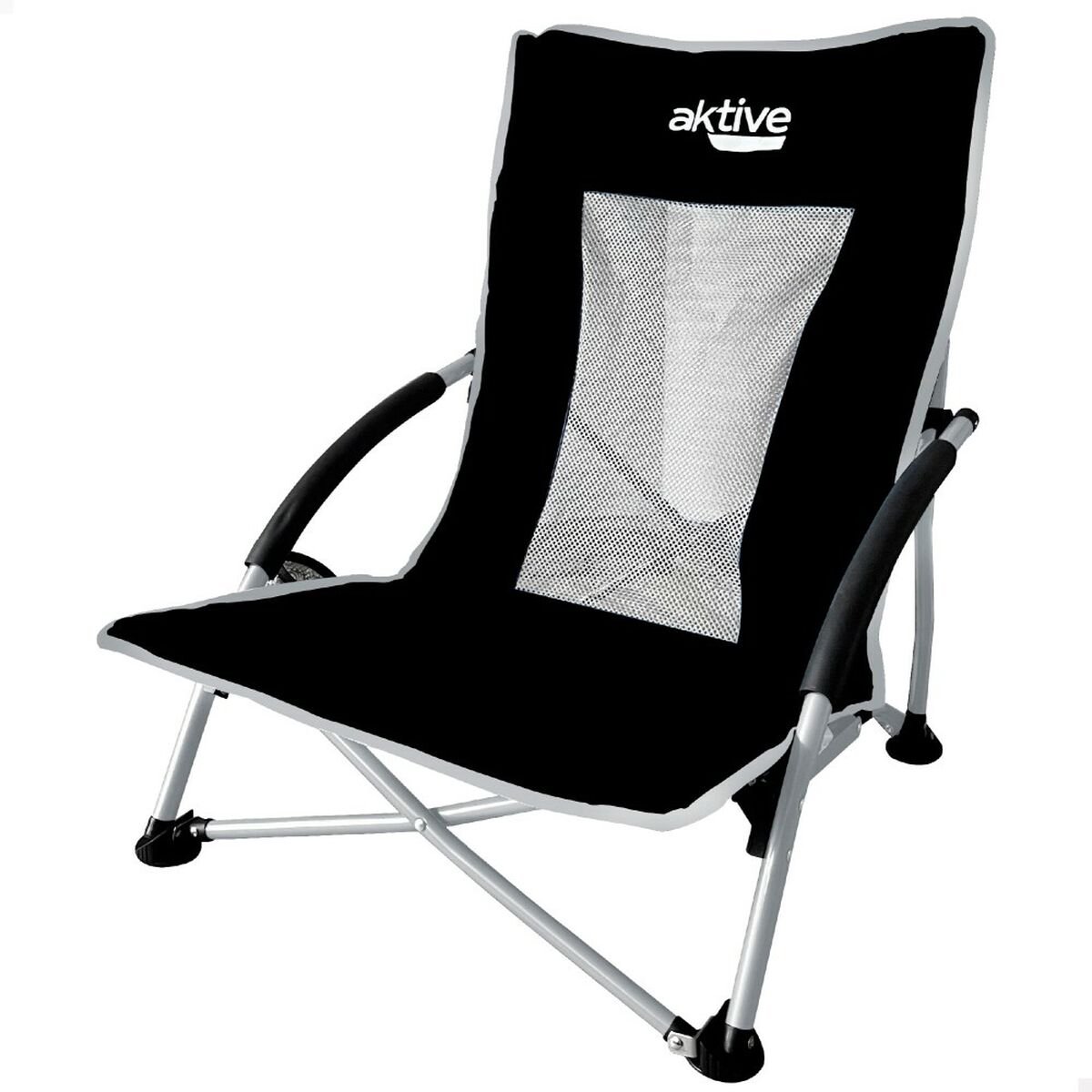 Vouwbare Stoel Aktive Zwart 50 x 67 x 51 cm