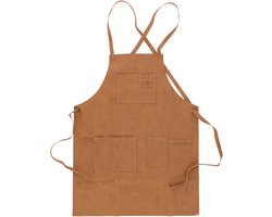 Esschert Design Tuingereedschapschort pu leer Bruin
