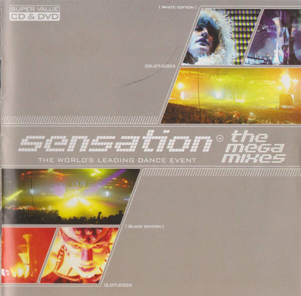 Sensation - The Megamixes (+ DVD)