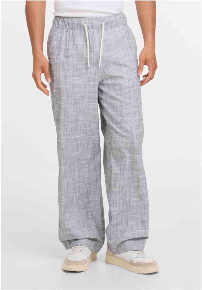 Urban Classics Loose Structured Broek rechte pijpen 3XL Zwart
