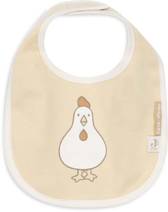 Jollein Slabbetjes Jersey Waterproof - 5 Stuks - Miffy Family Farm van Merkloos — afbeelding 3