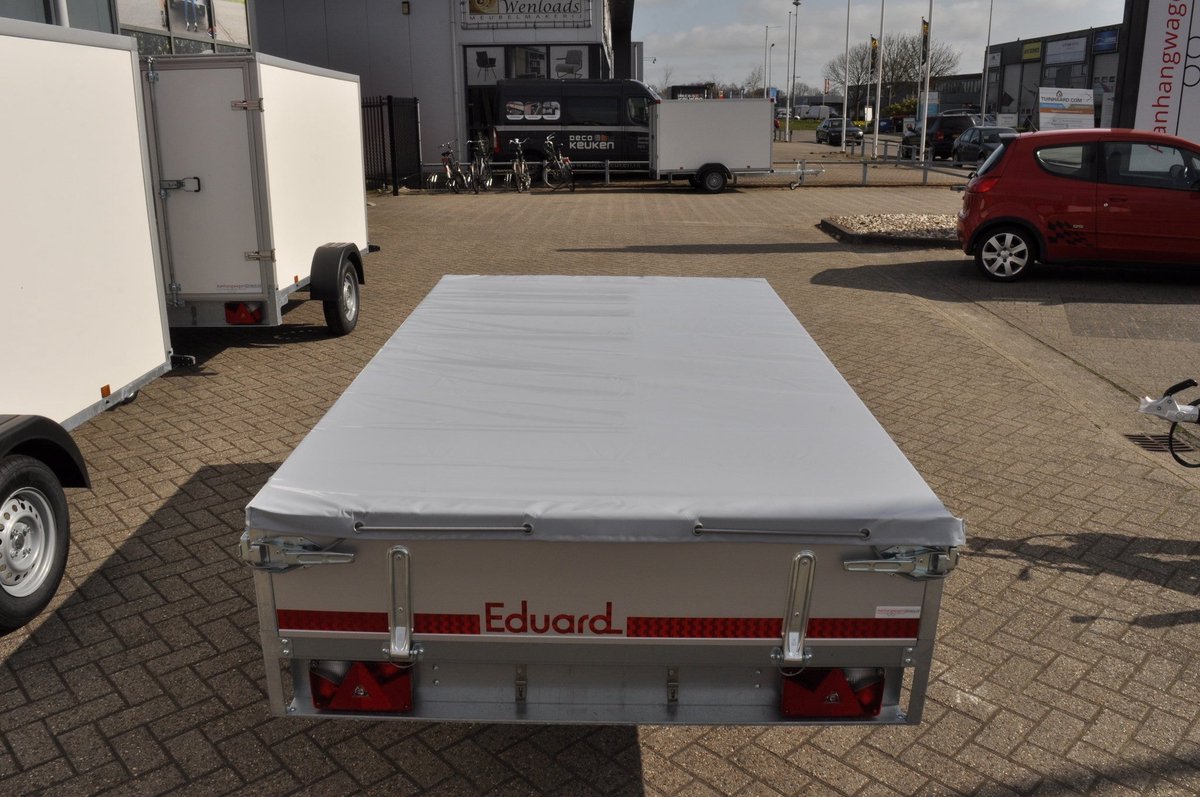 Vlakzeil op maat voor Eduard aanhanger - 200x145 cm - waterdicht – foto 2