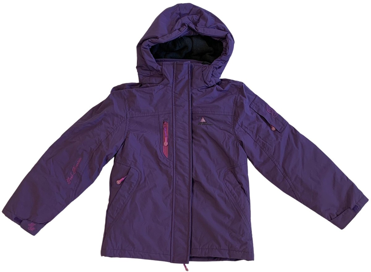Parka voor meisjes Peak Mountain Gadika Paars