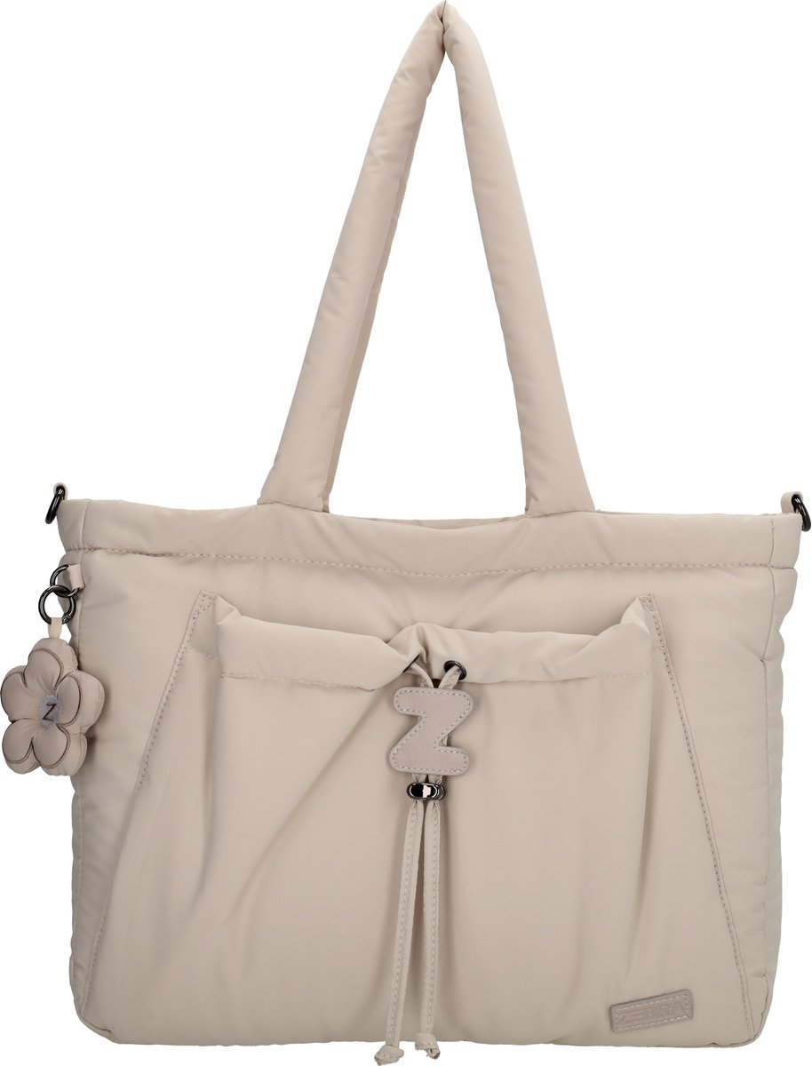 Zebra Trends Juna Laptoptas 15,6 inch - Scool - Werk - Dames - Laptopvak - Crème