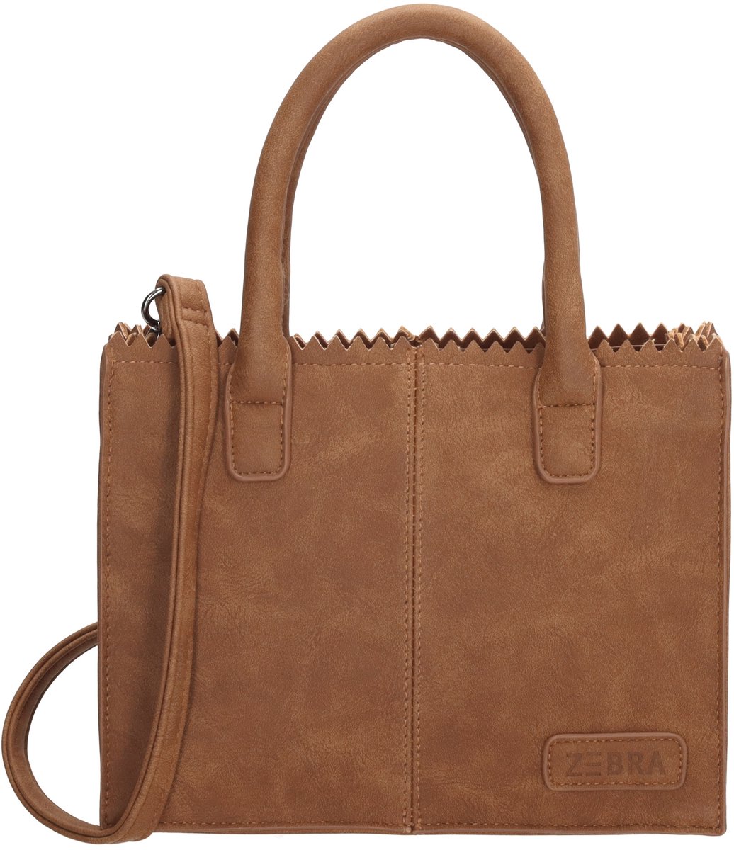 Zebra Liva Handtas - Camel