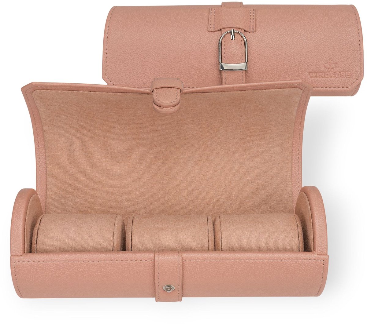 Windrose Marvella - Horlogebox (für 3 Uhren) 21.5 cm (rose)