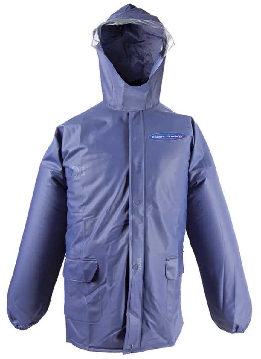 Expert Predator Gegommeerde Pvc-jas Blauw XL Man