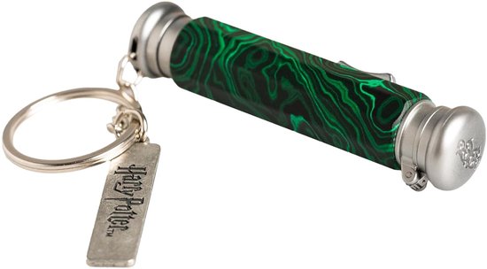 Foto: Harry potter sleutelhanger met deluminator zaklamp van albus dumbledore groen