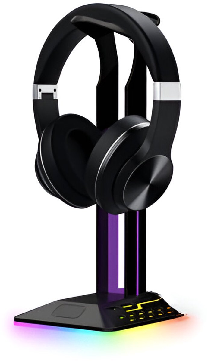 Daroyx Headset Standaard HSD8 - Premium Koptelefoon Houder - RGB Headset Stand met Led Verlichting