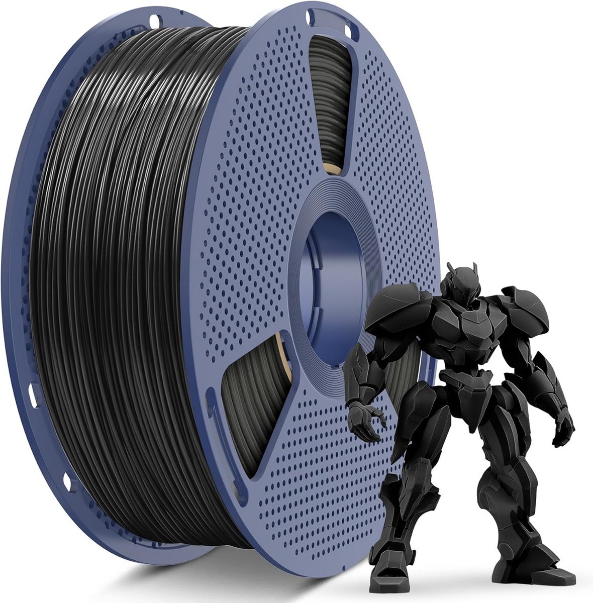 ABS Filament 1.75mm Zwart 1kg - Sterk & Hittebestendig 3D Printer Materiaal