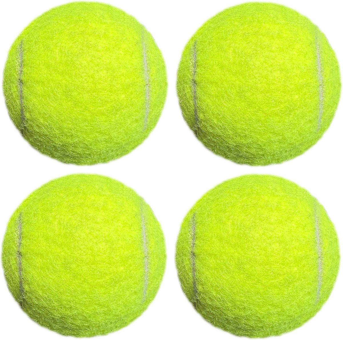 Geavanceerde Tennisballen voor Beginners - 4-pack Oefentennisballen