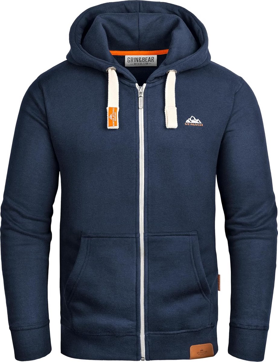 Zware herentrui met capuchon, hoodie