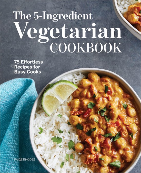 The 5-Ingredient Vegetarian Cookbook - cover