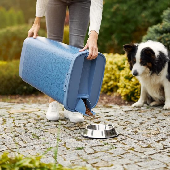 Conteneur Hermétique Pour Aliments Animaux - Rangement Nourriture Sèche - Plusieurs Tailles - Couvercle à Verrouillage