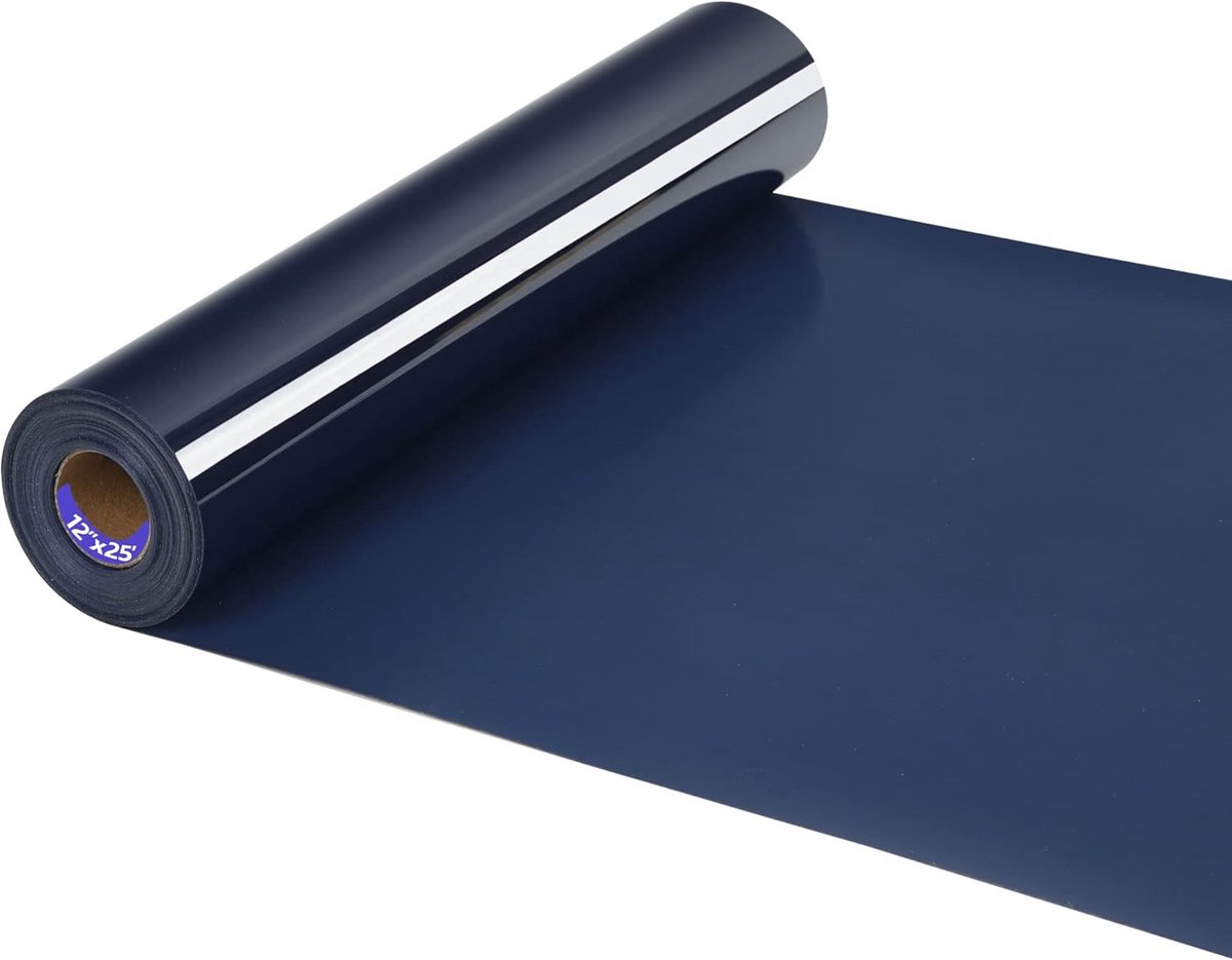 Hittebestendige Transfer Vinyl | Strijken op Folie voor T-Shirts en Stoffen | 30x762 cm Rol