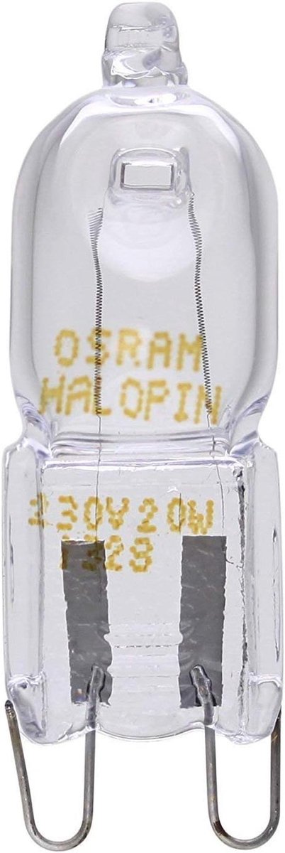 Dimbare Halogeenlamp G9-fitting 20 Watt Vervanging voor 25 Watt Warm Wit 2700K Verpakking van 10 Stuks
