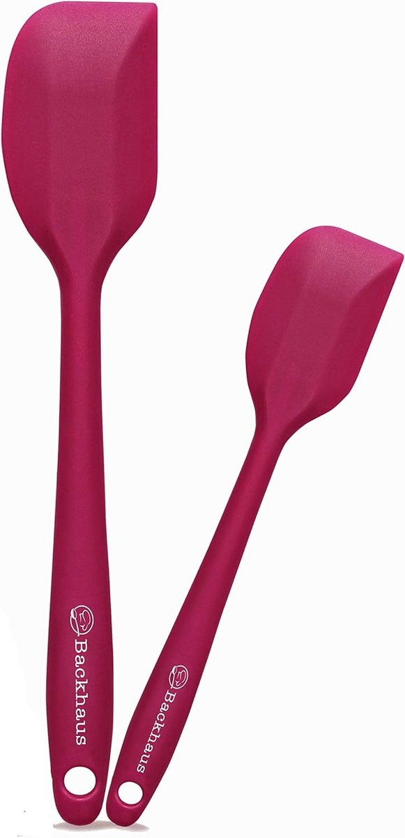 Siliconen Kookspatel en Lepel Set - 2-delige Non-Stick Keukenhulpjes