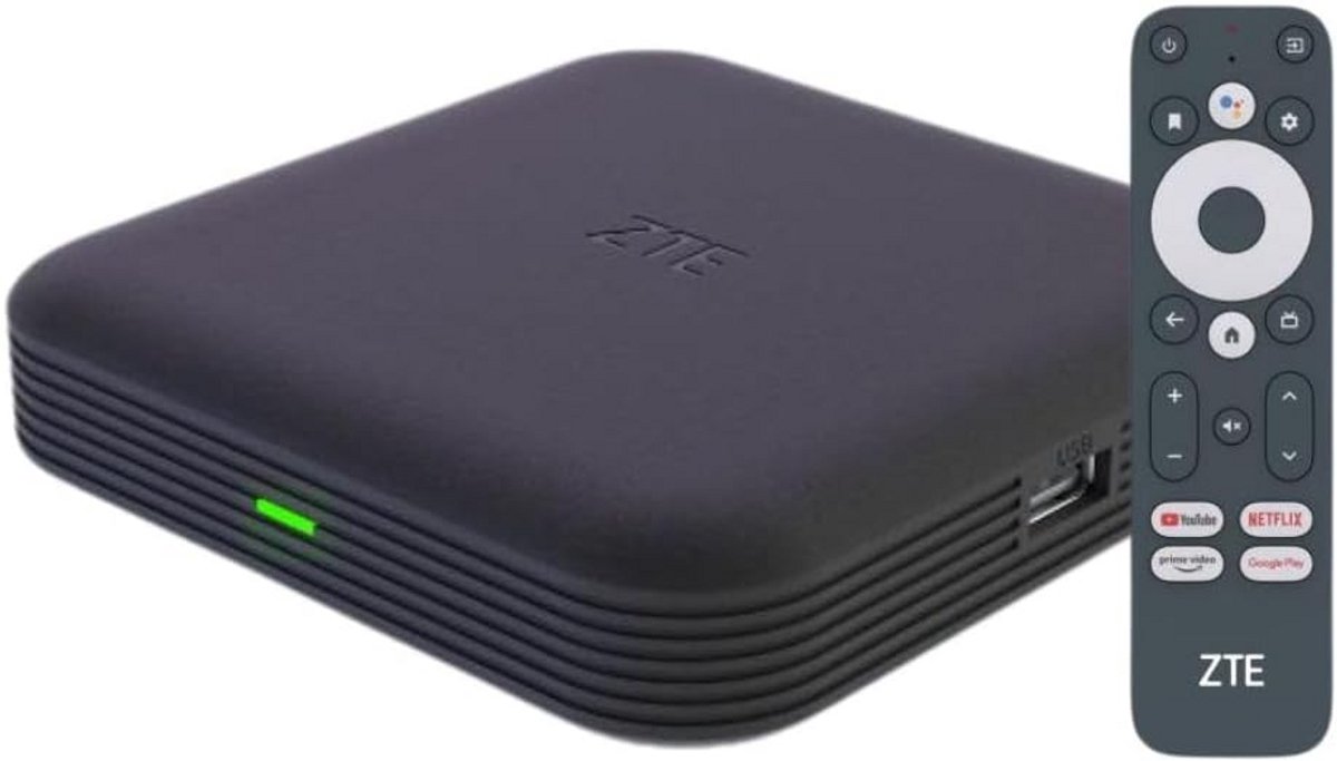 4K Android TV Box met Google Assistent en Chromecast