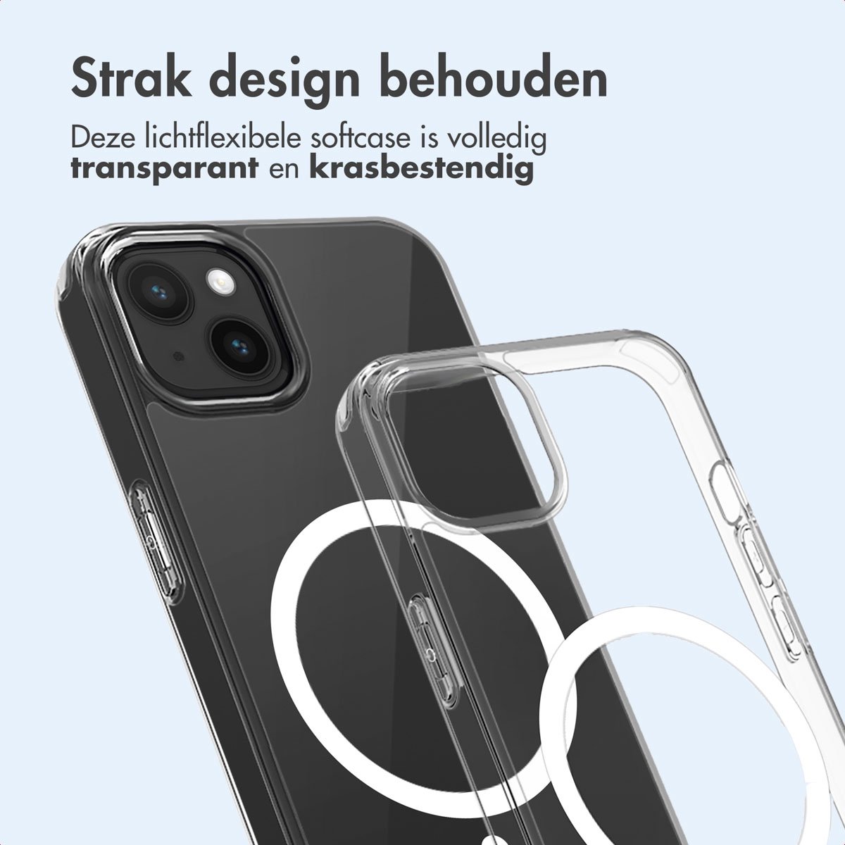 imoshion Hoesje - Geschikt voor Apple iPhone 14 - Protective Backcover geschikt voor MagSafe - Transparant — cadeau in Cadeau-ideeën - foto 6
