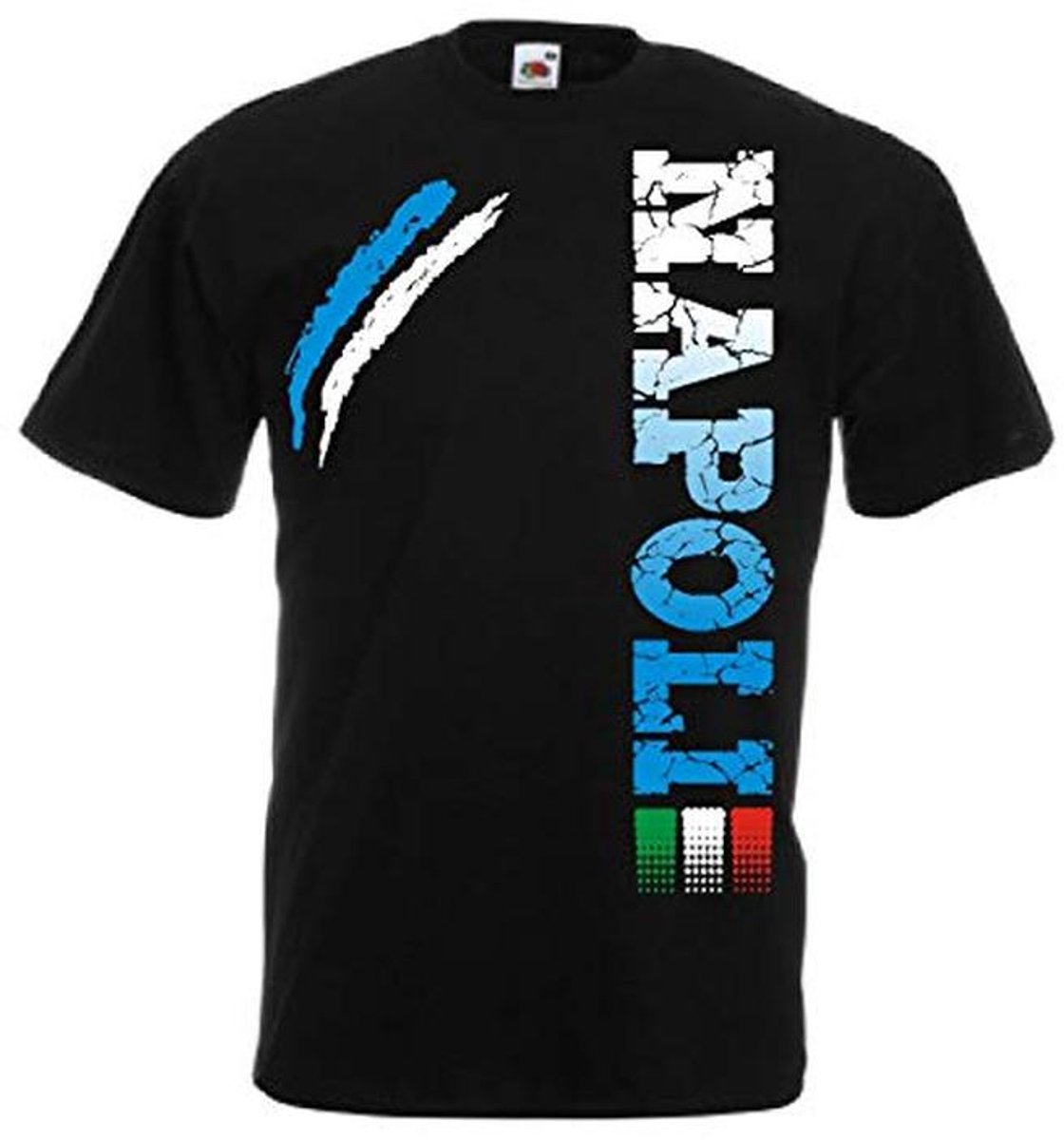 T-shirt Napels Fans Ultras Voetbal Sport - Verkrijgbaar in S tot 3XL in 4 Kleuren
